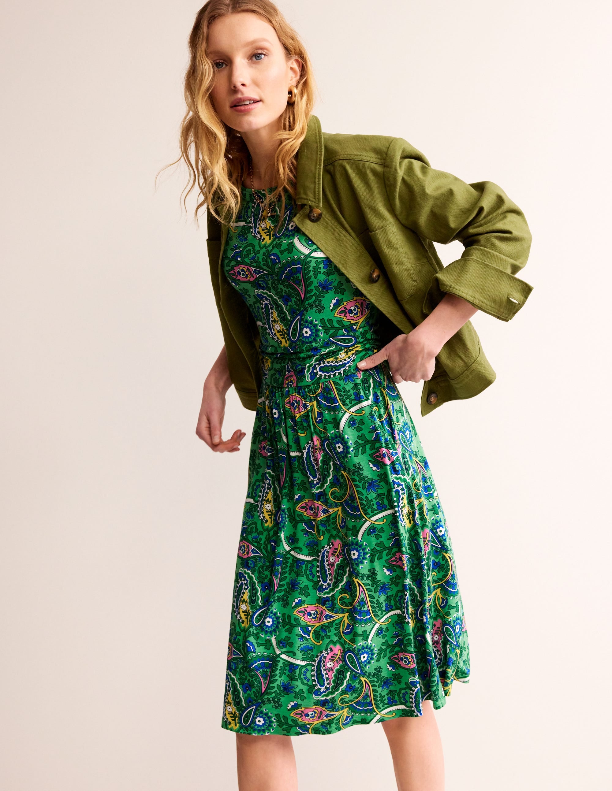  Amelie Jersey Dress-Ming Green, Fantastical、mySite、ashleygrahame
