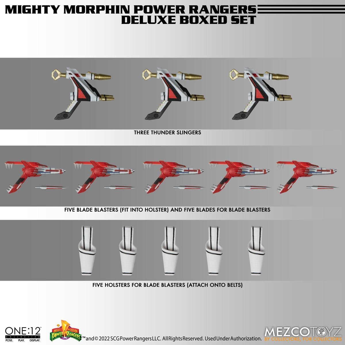 Mighty Morphin Power Rangers Mezco One:12 Collective Deluxe Box Set、mySite、hgirdovlk