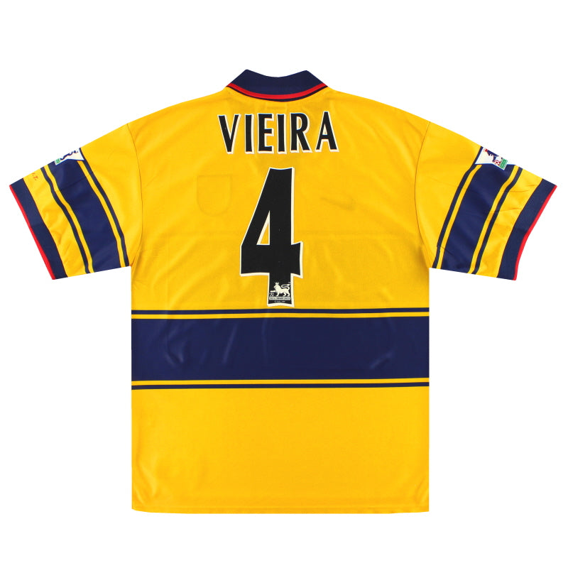 1997-99 Arsenal Nike Away Shirt Vieira #4 *Mint* L、mySite、sh1997-99 Arsenal Nike Away Shirt Vieira #4 *Mint* L、mySite、glenpowelloop_name