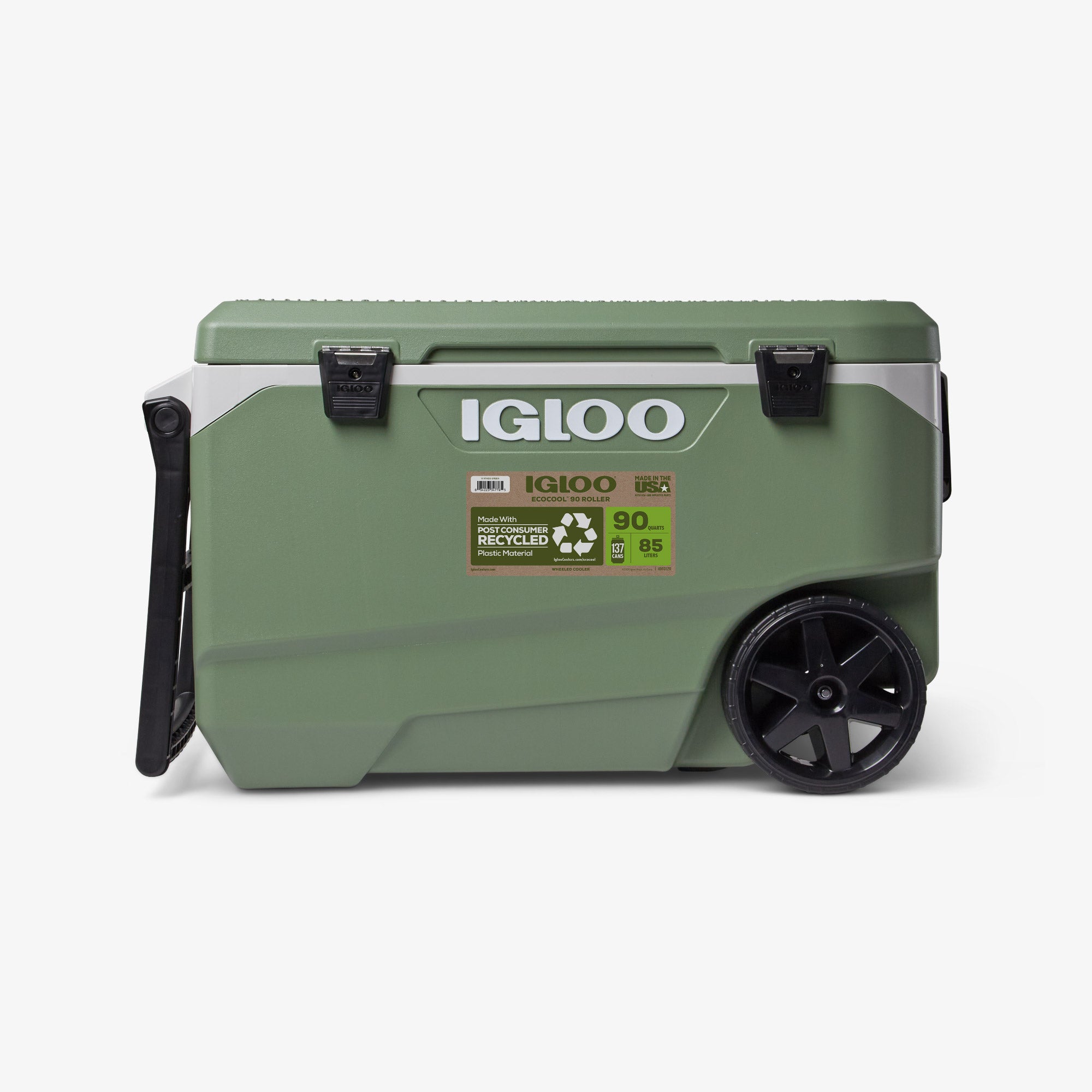 ECOCOOL Latitude 90 Qt Roller Cooler、mySite、noshort