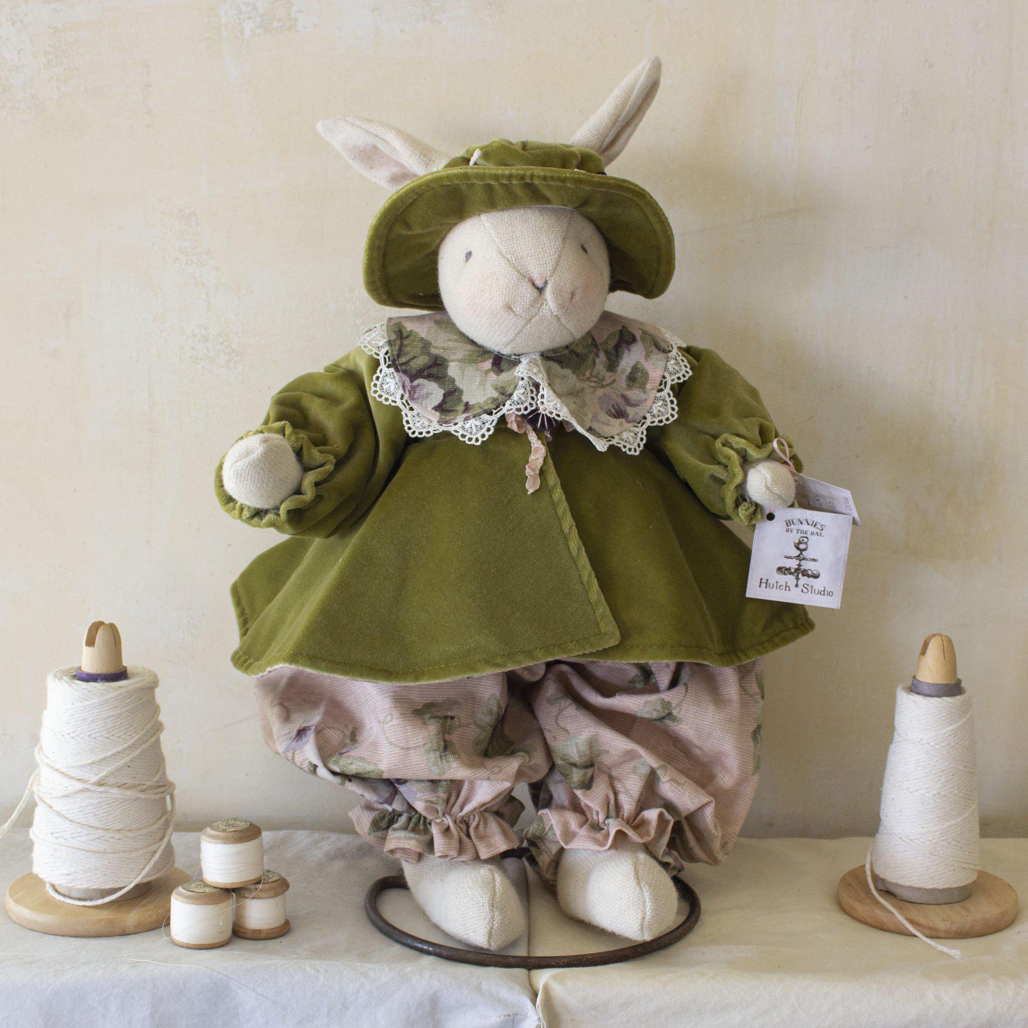 RETIRED - Hutch Studio - Evie Ivy - One Of A Kind Bunny、mySite、g9winljtr