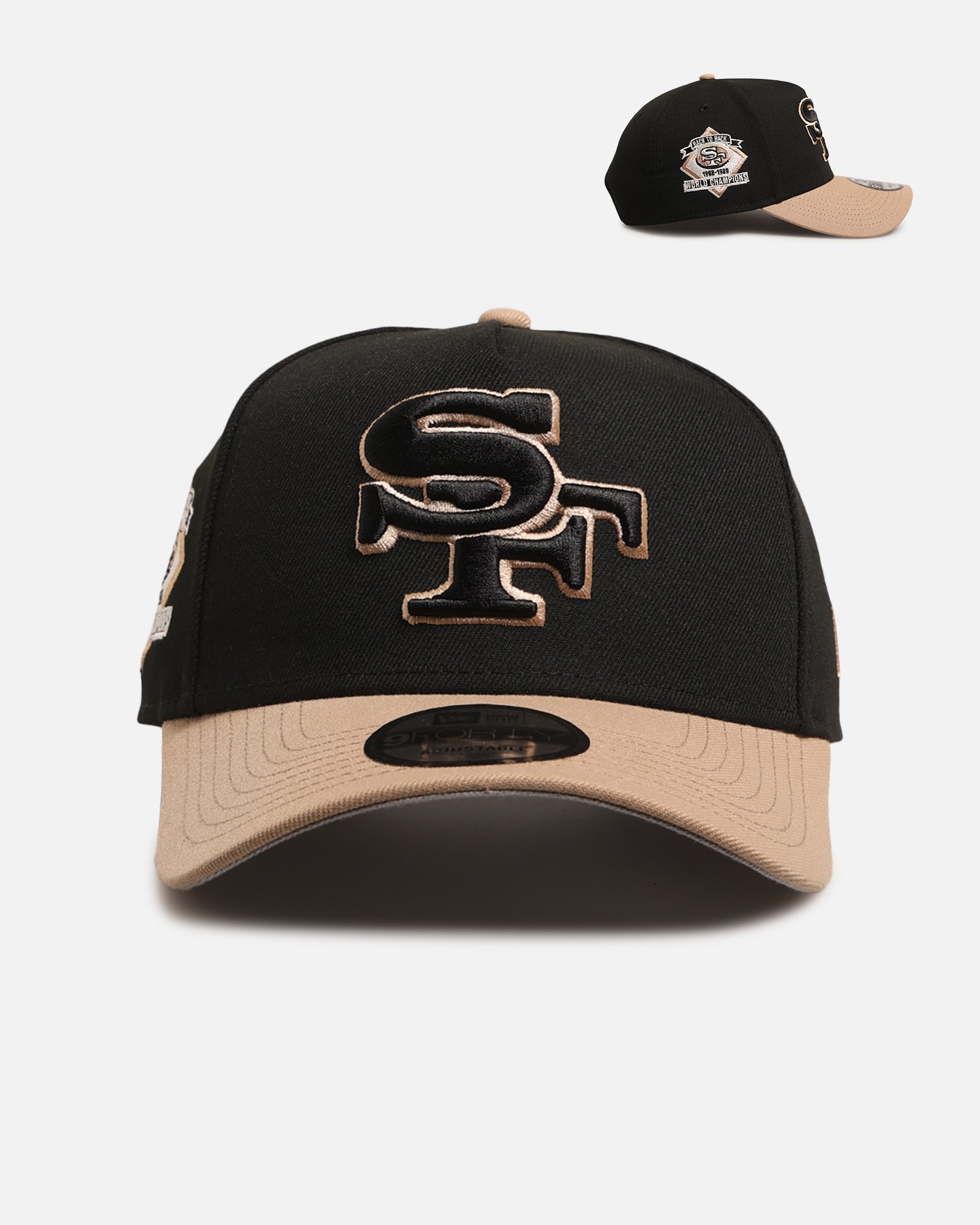 New Era San Francisco 49ers 'Desert Nights' 9FORTY A-Frame Snapback Black/Camel、mySite、zt4zffjzw