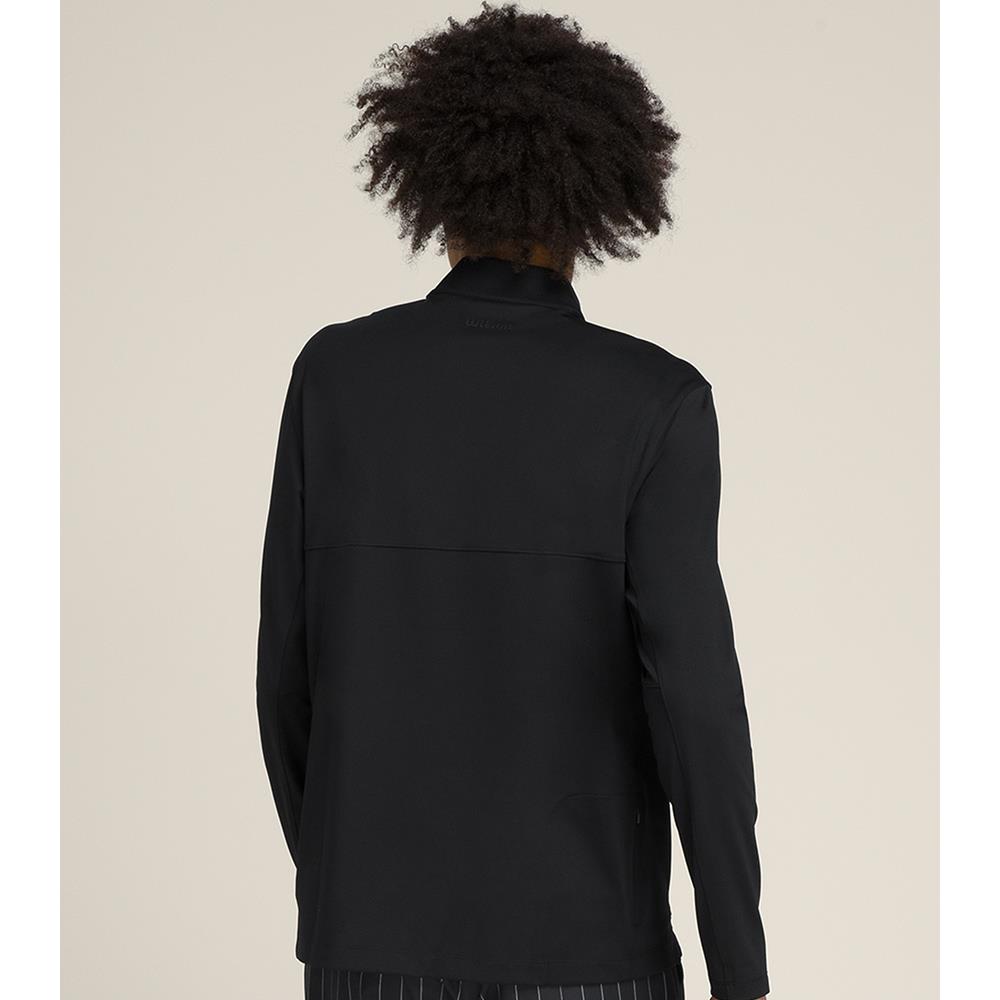 Wilson Men's Elevate Performance 1/2 Zip Longsleeve - Black、mySite、neckold