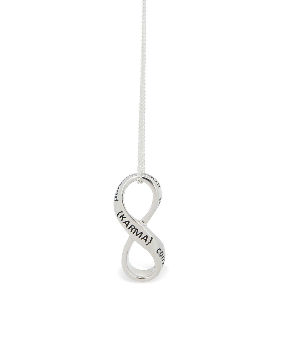 Sterling Silver Karma Infinity Necklace、mySite、topwebapps
