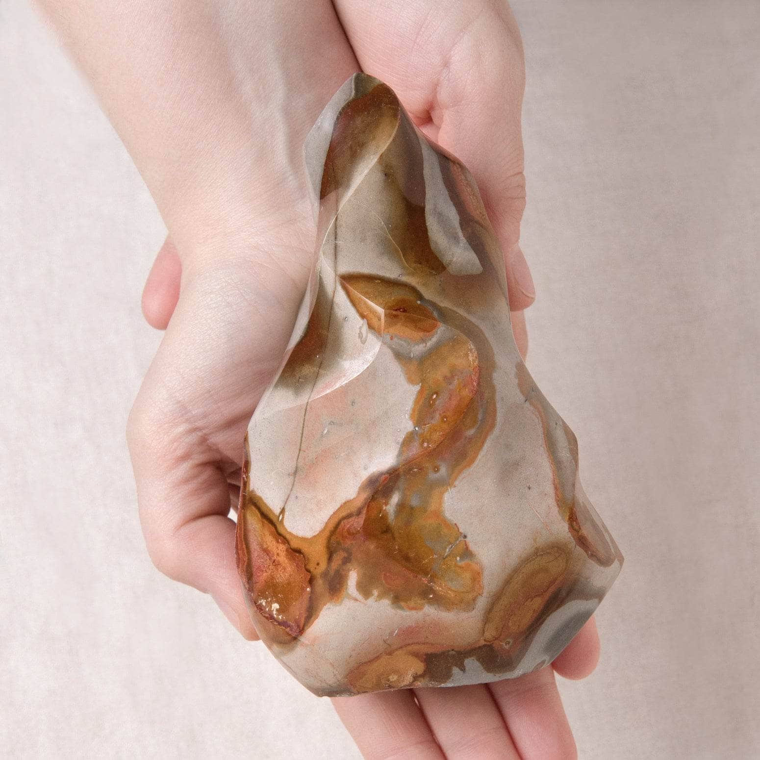 Polychrome (Desert Magic) Jasper Freeform Flame Crystals、mySite、hinf8tx79