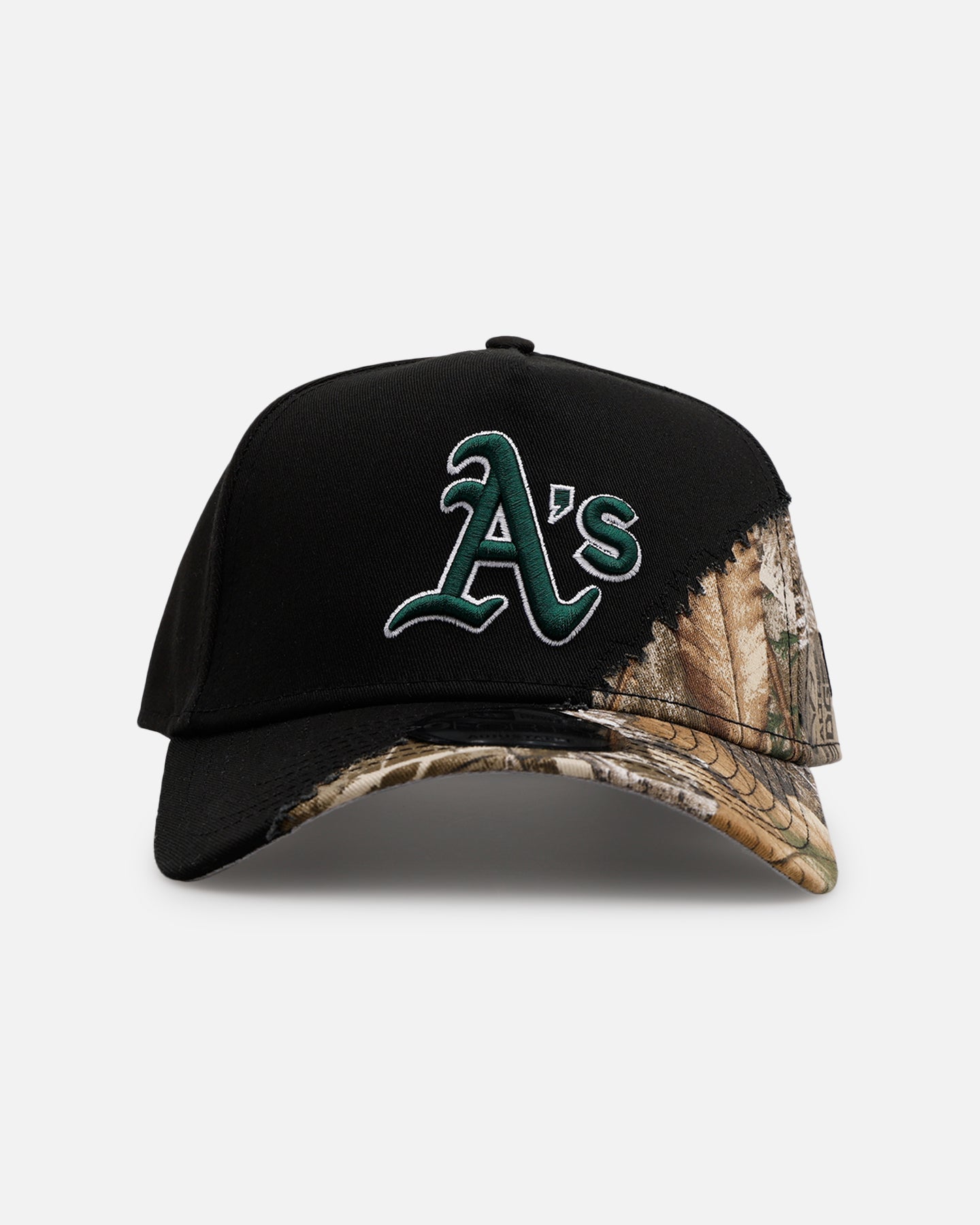 New Era Oakland Athletics 'Camo Tear Away' 9FORTY A-Frame Snapback Camo/Official Team Color、mySite、zt4zffjzw