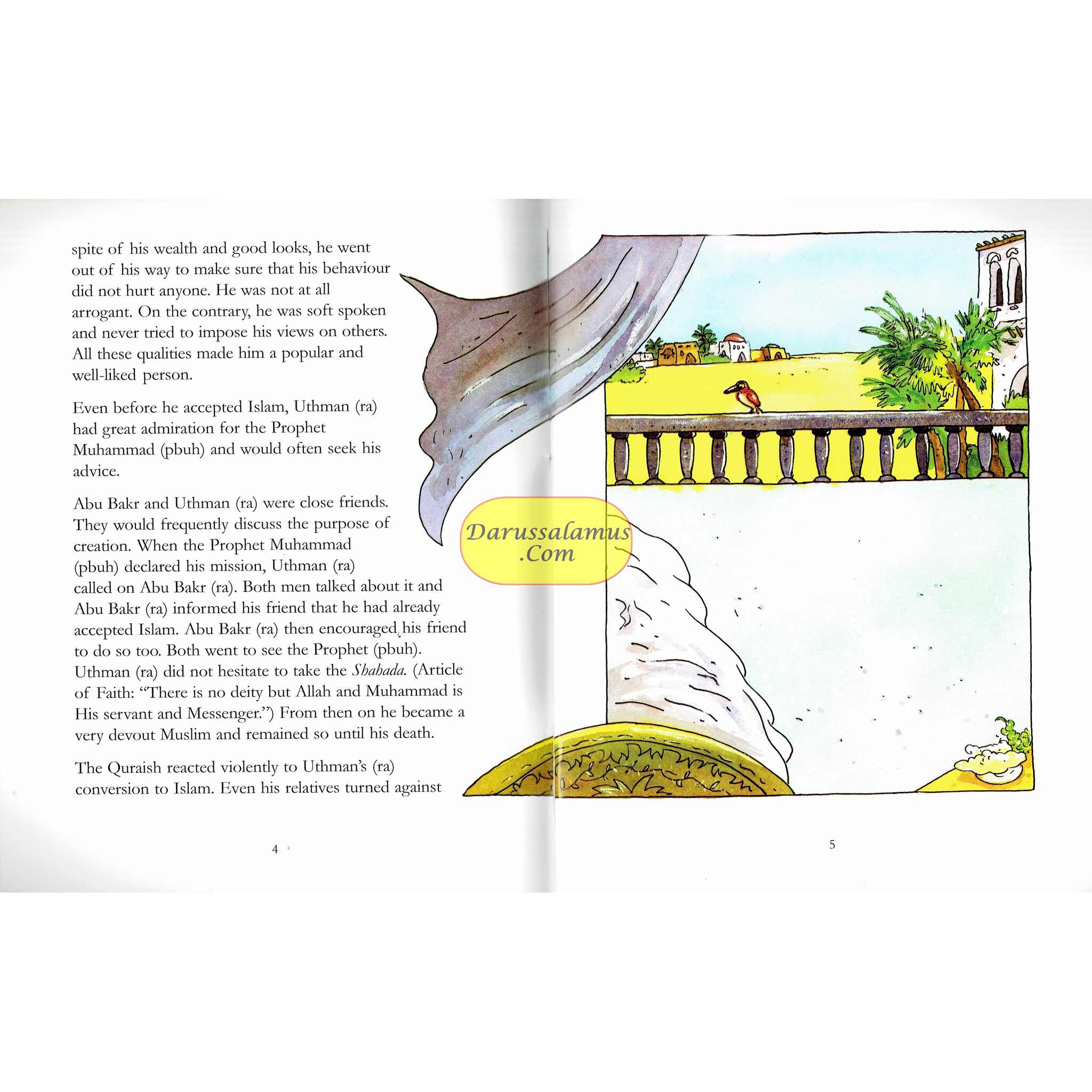 Uthman Ibn Affan - The Third Caliph Of Islam (Children Story Book) By Sr Nafees Khan、mySite、topwebapps