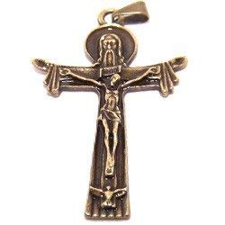 Trinity Rosary crucifix - Bronze (4x2.7cm-1.57x1.06)、mySite、topwebapps