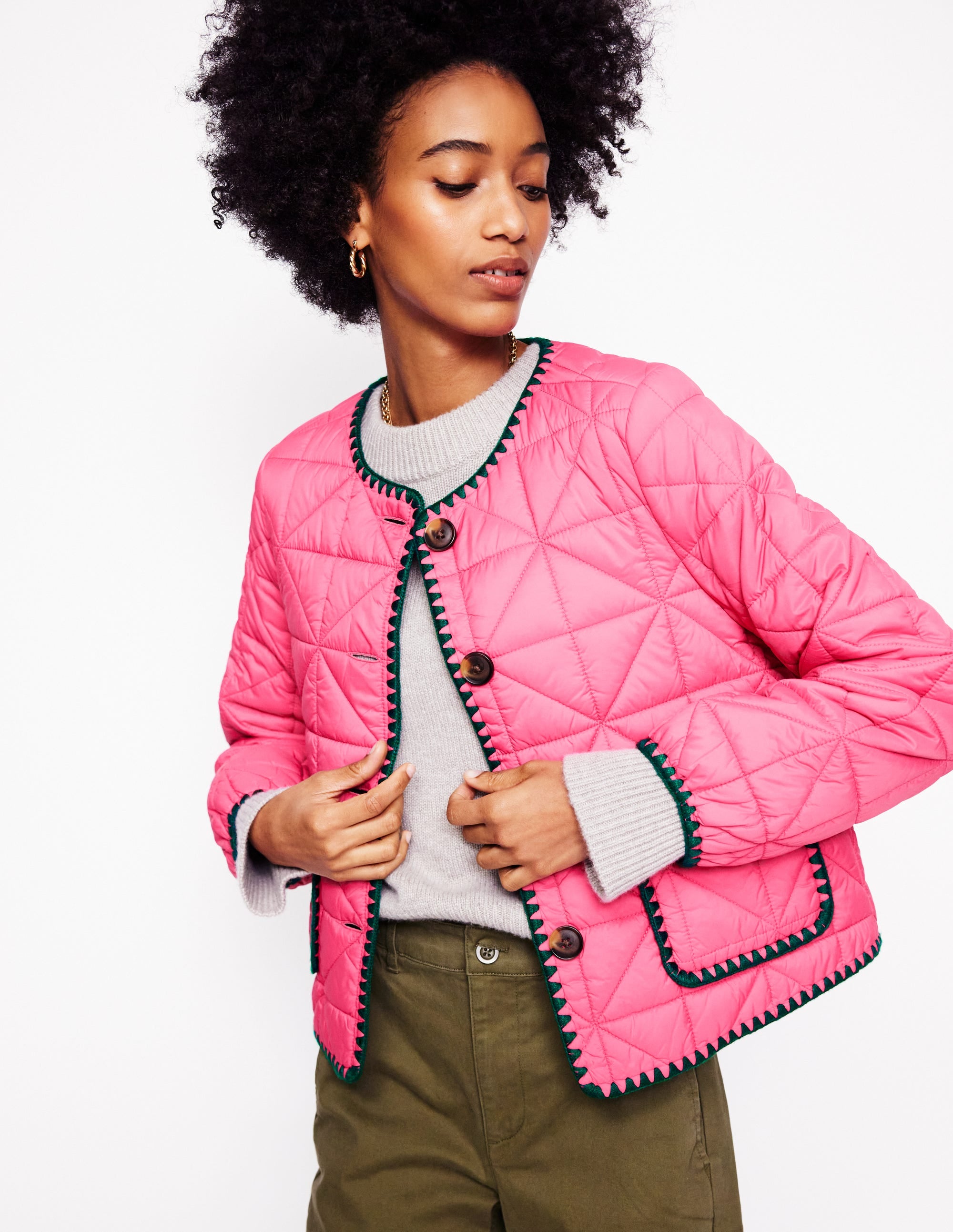  Highbury Casual Jacket-Sorbet Pink、mySite、ashleygrahame