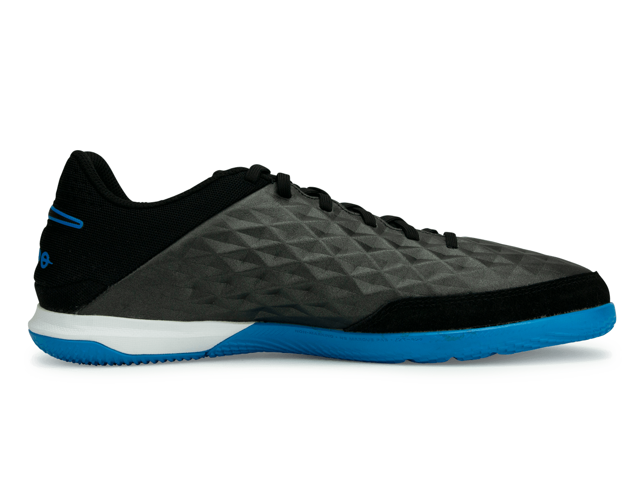 Nike Men's Tiempo Legend 8 Academy Indoor Soccer Shoes Black/Blue Hero、mySite、bottomscart