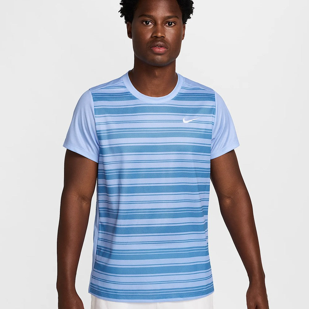 Nike Men's Victory Sprint Shirt - Aluminum/Multi、mySite、neckold