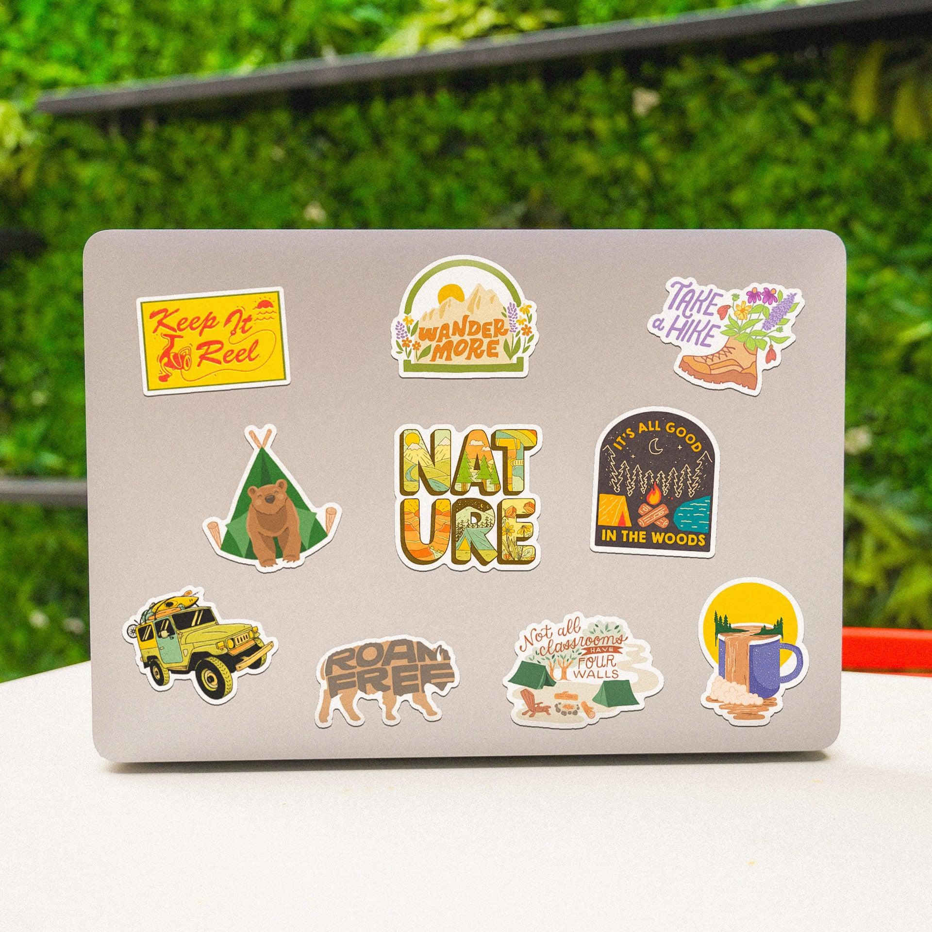  Nature And Outdoors Stickers 10 Pack、mySite、elrpsem3k