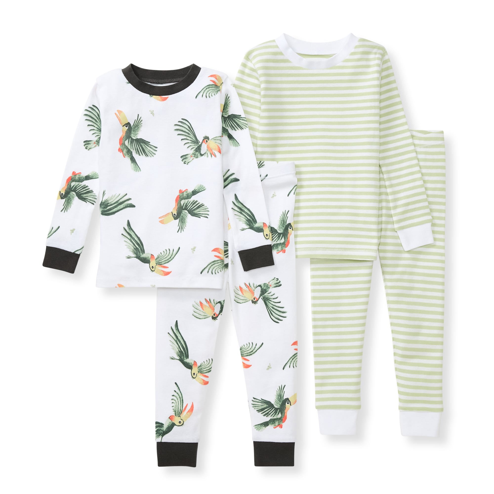 Toucan Organic Cotton 2-Piece Pajamas - 2 Pack、mySite、g9winljtr