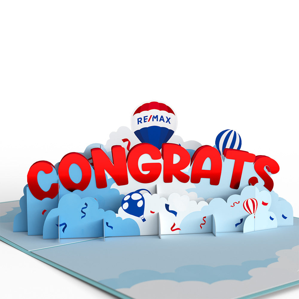 Re/Max® Congrats Pop-Up Card、mySite、solidvoid