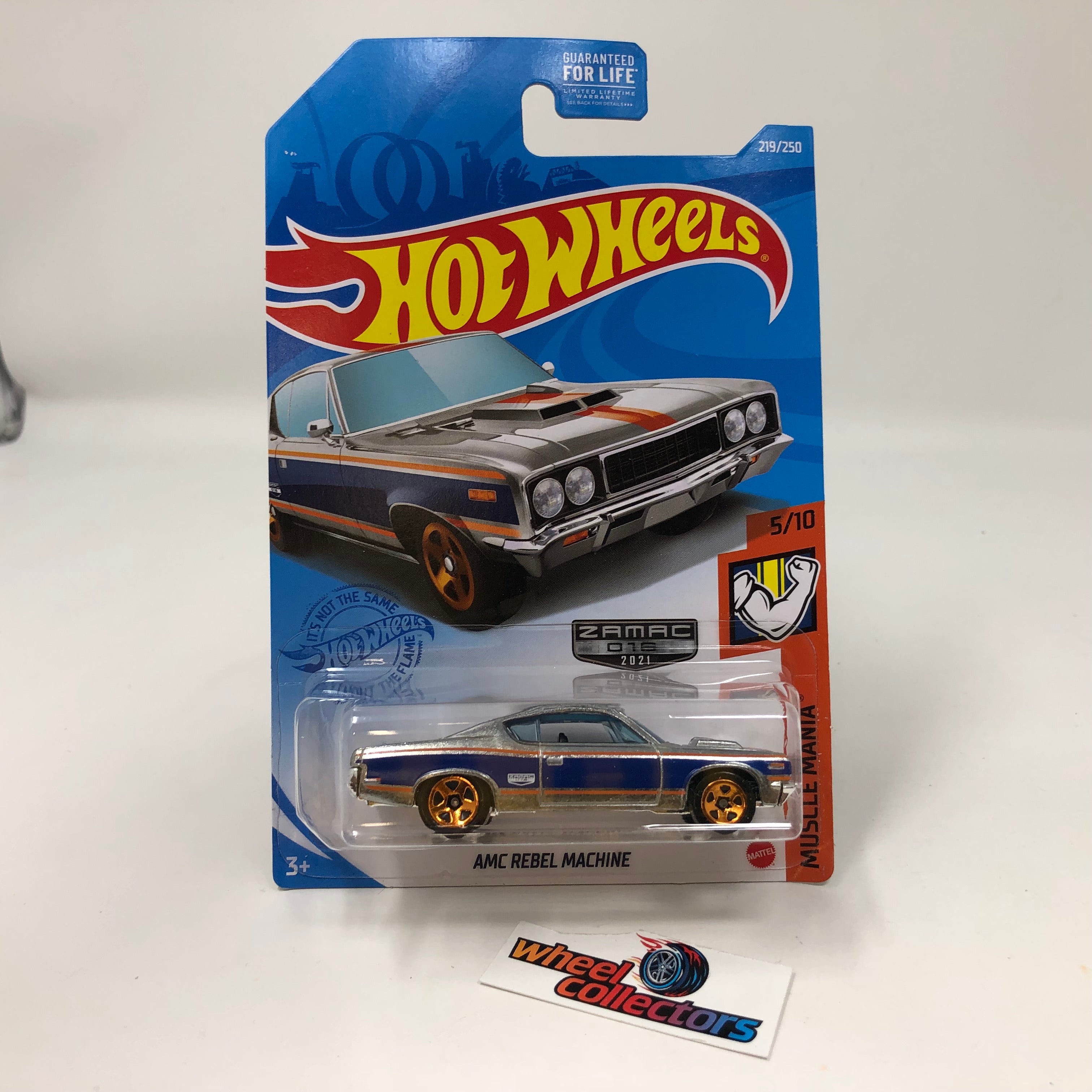 AMC Rebel Machine #219 * Zamac Walmart Only * 2021 Hot Wheels、mySite、hgirdovlk