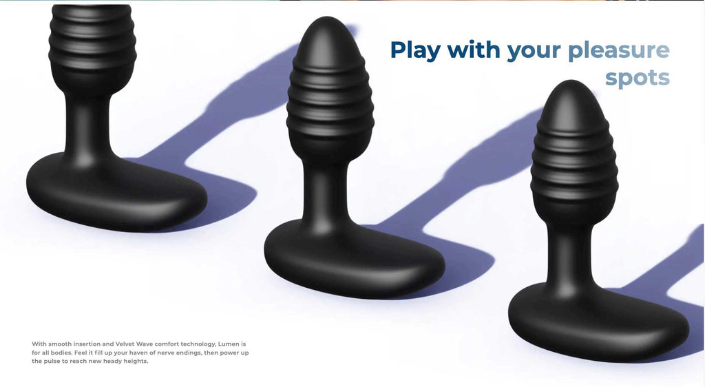 Kiiroo Lumen Vibrating App Controlled Butt Plug