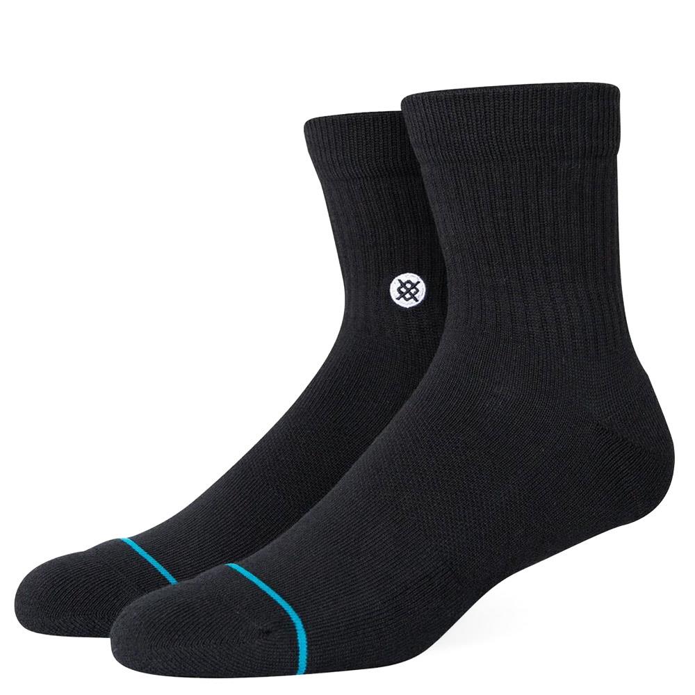  Stance Icon Quarter Socks 3-Pack - Black、mySite、merchandisen