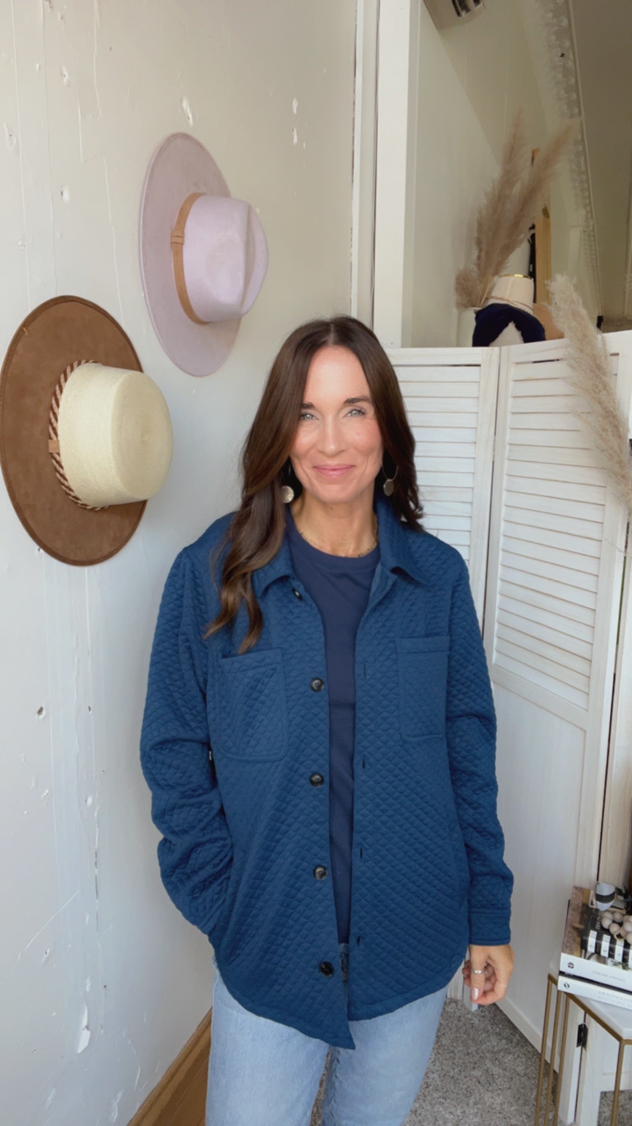 Jenna's Quilted Button Down、mySite、garagedoors4me