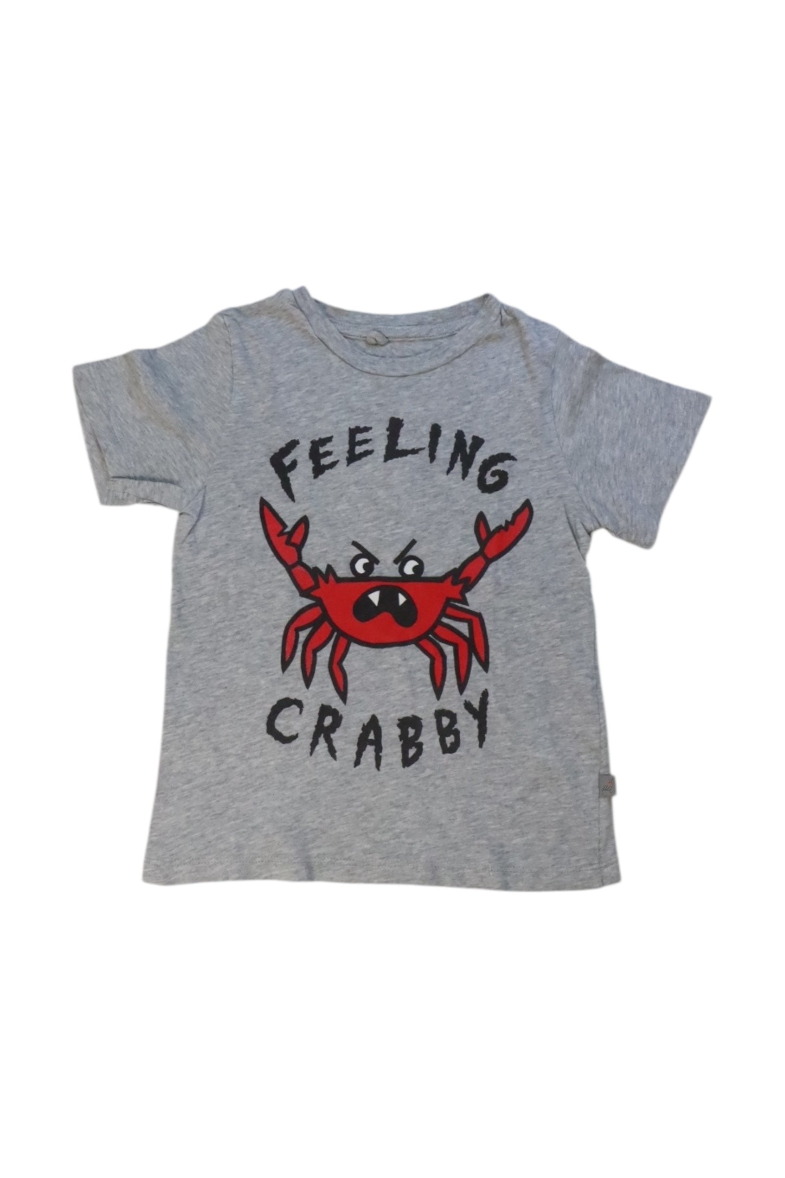 Stella McCartney Feeling Crabby Short Sleeve T-Shirt - 4T、mySite、g9winljtr