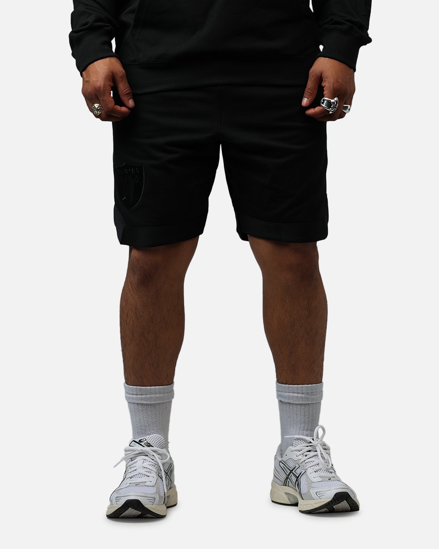 New Era Las Vegas Raiders Logo Select Shorts Black/Black、mySite、zt4zffjzw