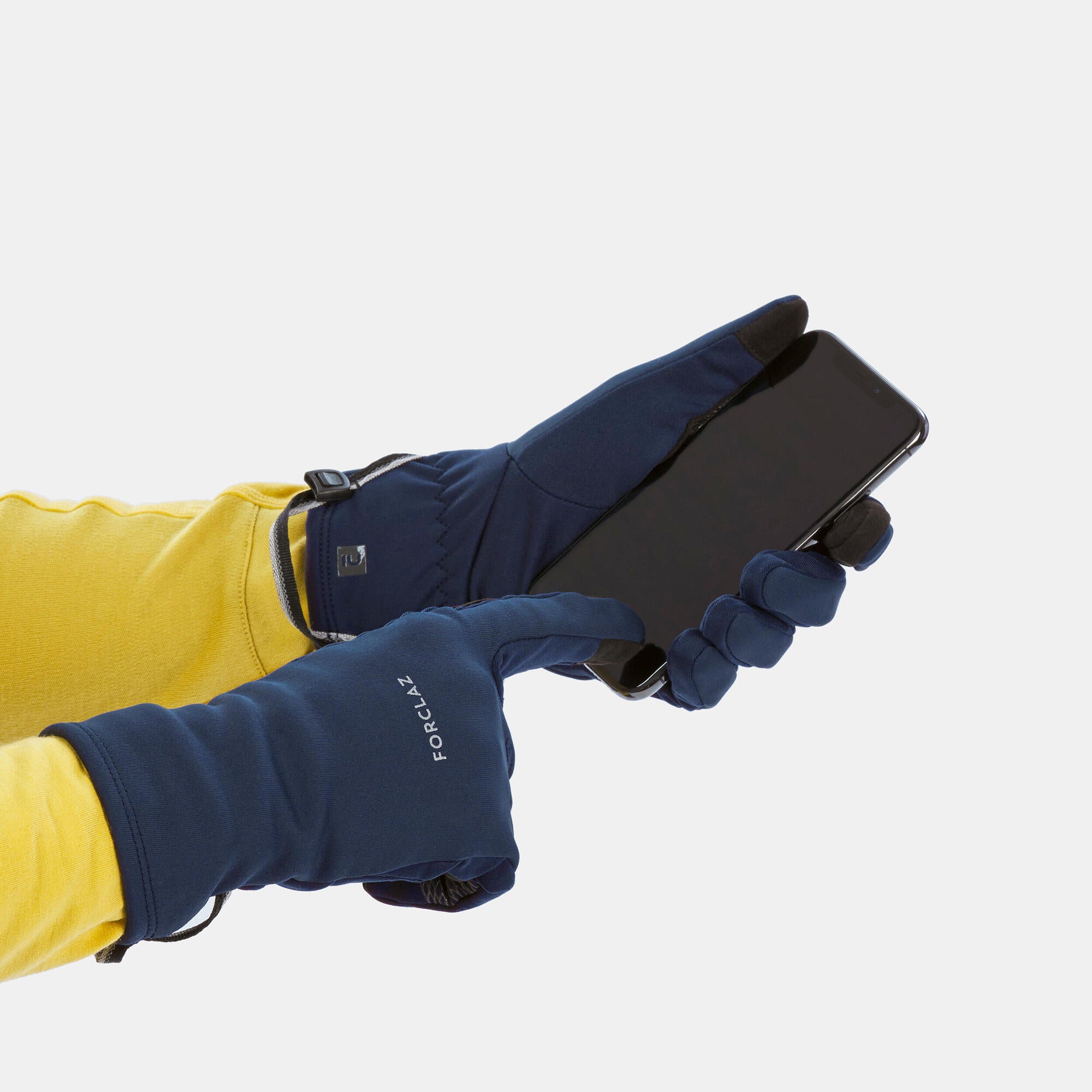 Forclaz Adult MT500 Touchscreen Stretch Backpacking Gloves
