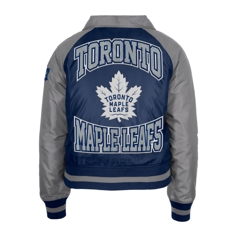 Nylon Raglan Sherpa Lined Jacket