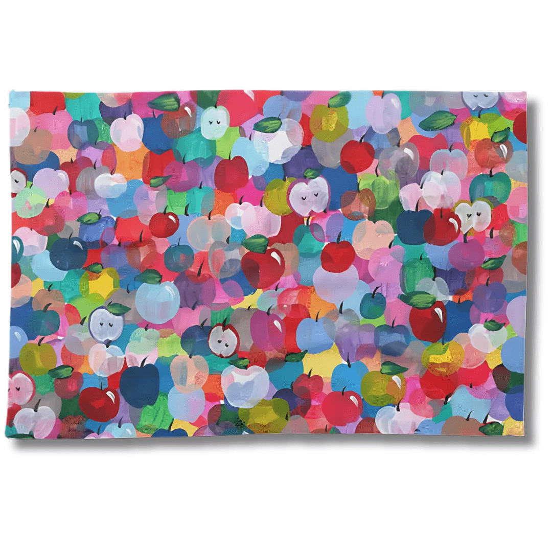 Rainbow Apples Tea Towel、mySite、topwebapps