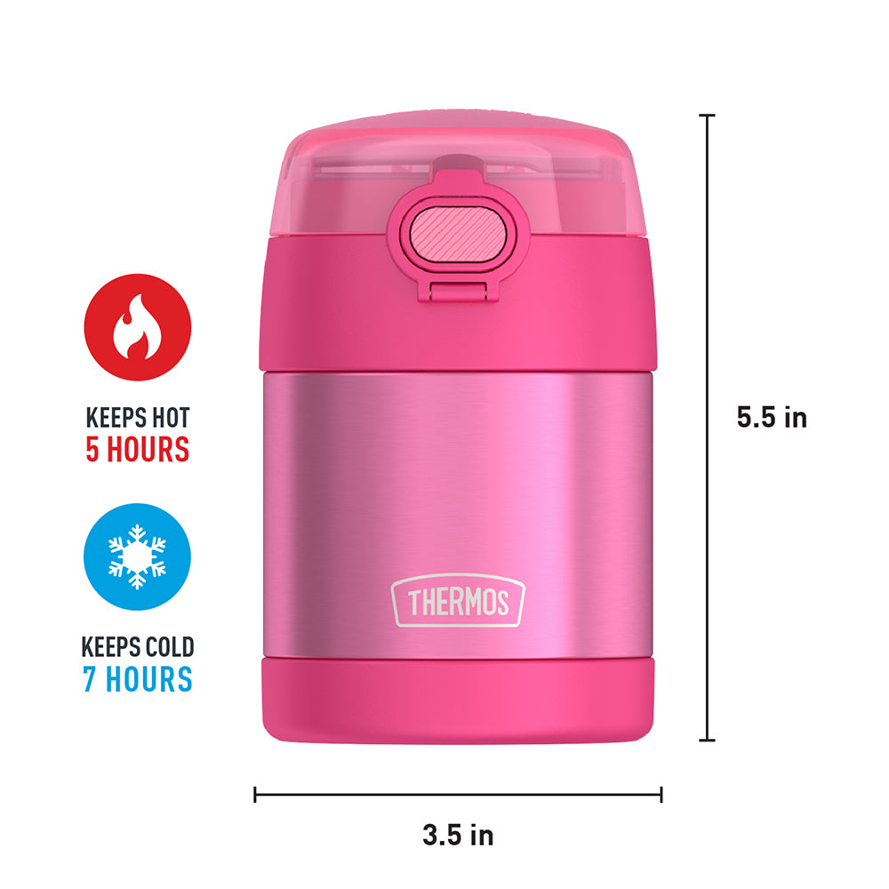 10oz FUNTAINER® FOOD JAR WITH SNACK TOP、mySite、noshort