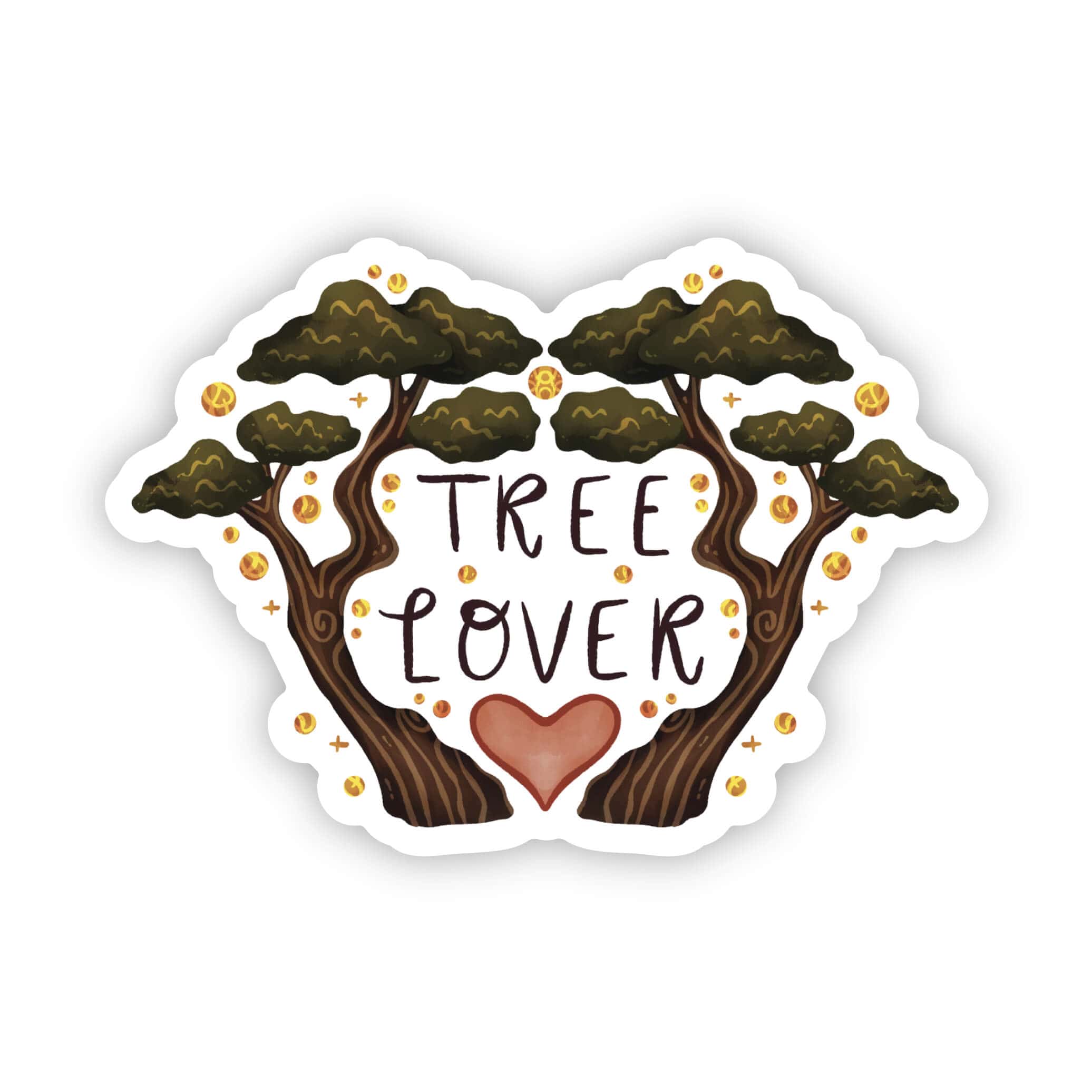  Tree lover nature sticker、mySite、elrpsem3k
