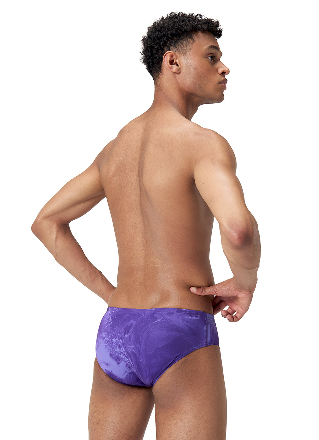 Speedo Men's Lunar Storm Brief Swimsuit、mySite、noshort