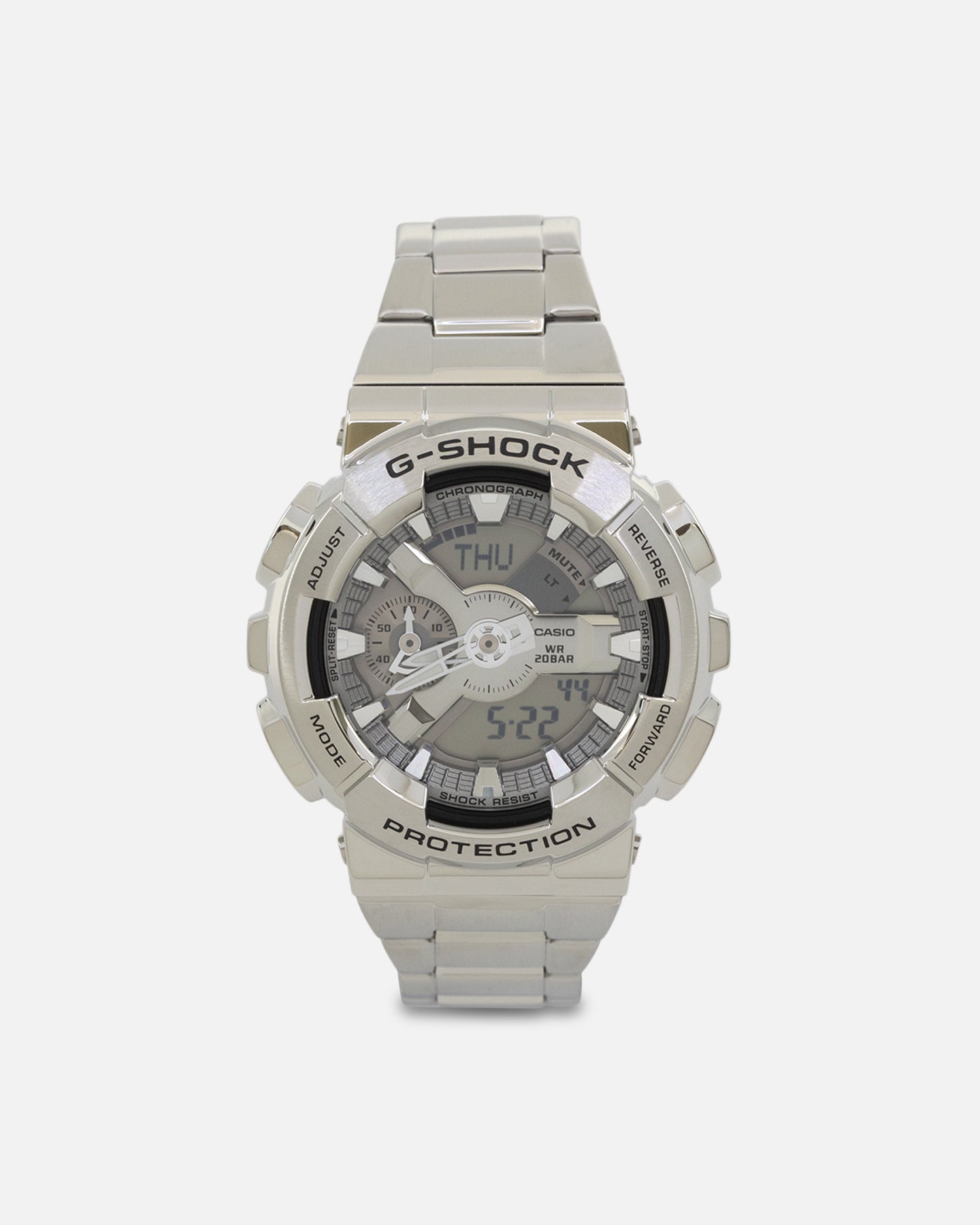 G Shock GM-110D-8ADR Watch Silver、mySite、zt4zffjzw
