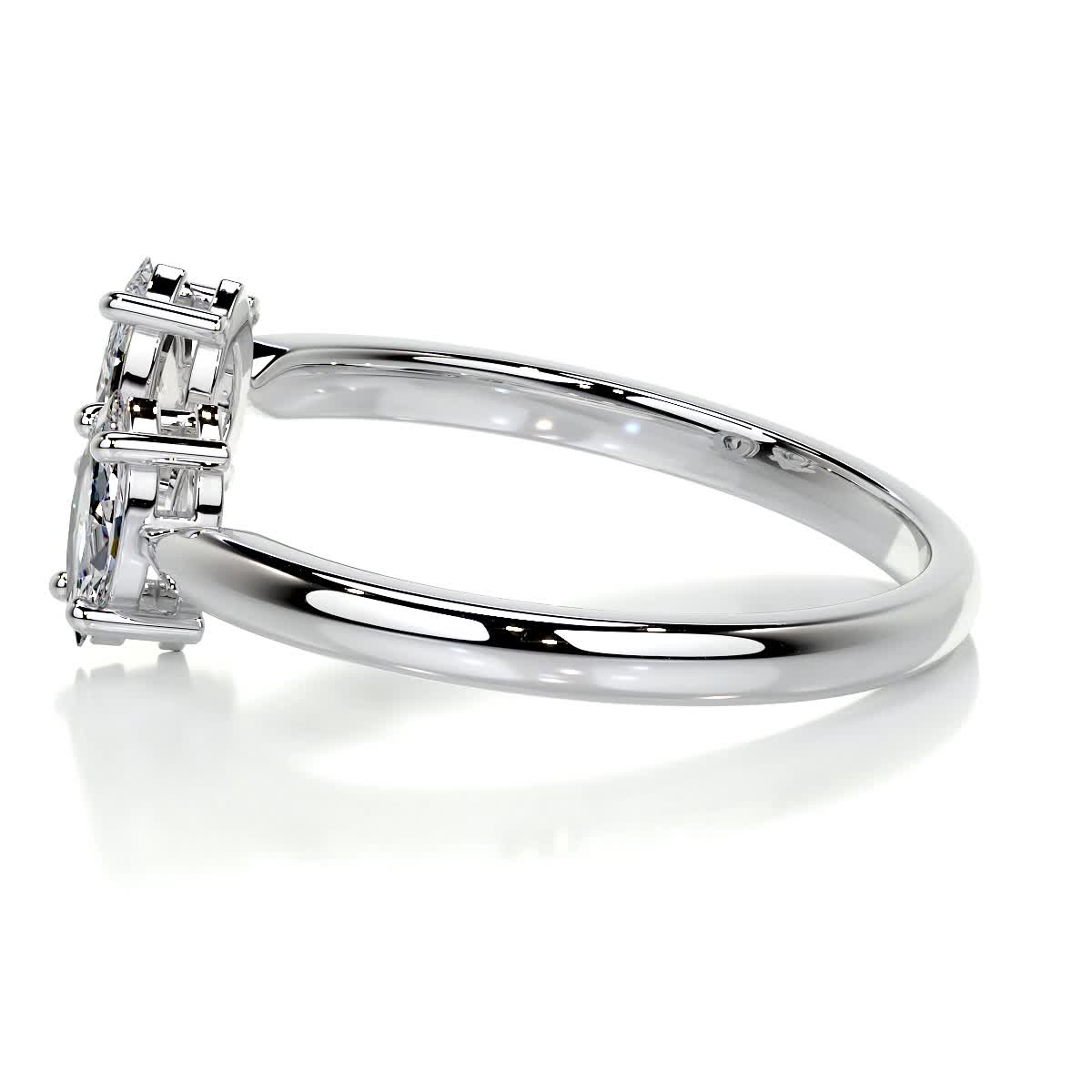 Celine Fashion Ring (0.36 Carat) -18K White Gold、mySite、hinf8tx79