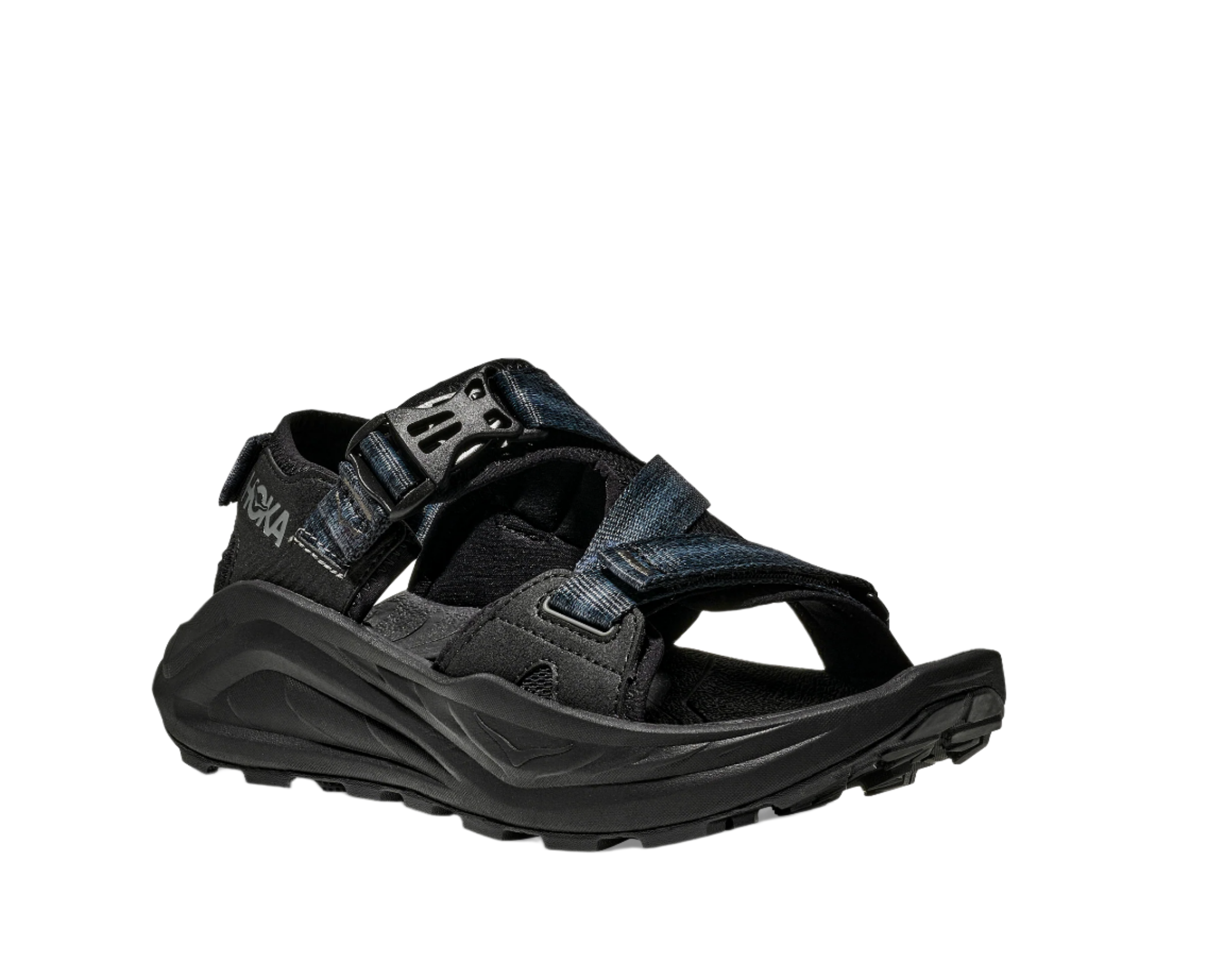 HOKA Men's Infini Adventure Hiking Sandal - Black/Black、mySite、preschool7hills