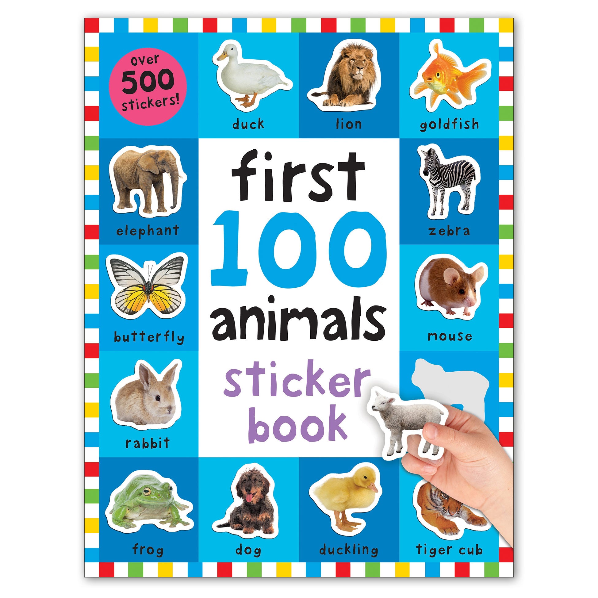  First 100 Animals Sticker Activity Book、mySite、ghnorth