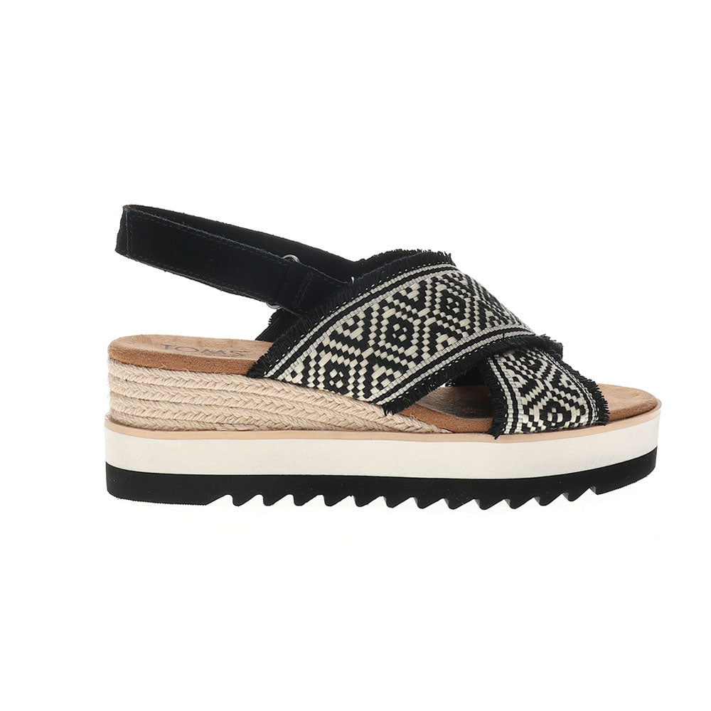 Diana Crossover Southwest Platform Espadrille Wedge Sandals、mySite、gtrtttuynbv