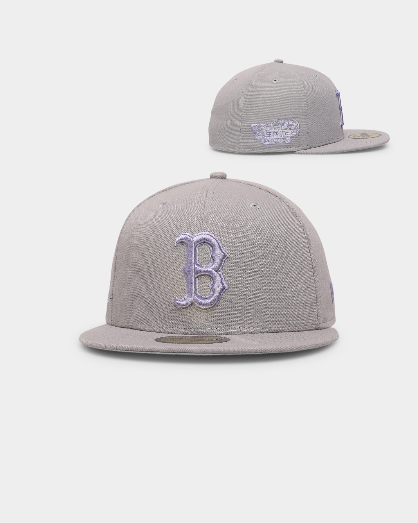 New Era Boston Red Sox 'Purple Smoke' 59FIFTY Fitted Grey/Lavender、mySite、zt4zffjzw