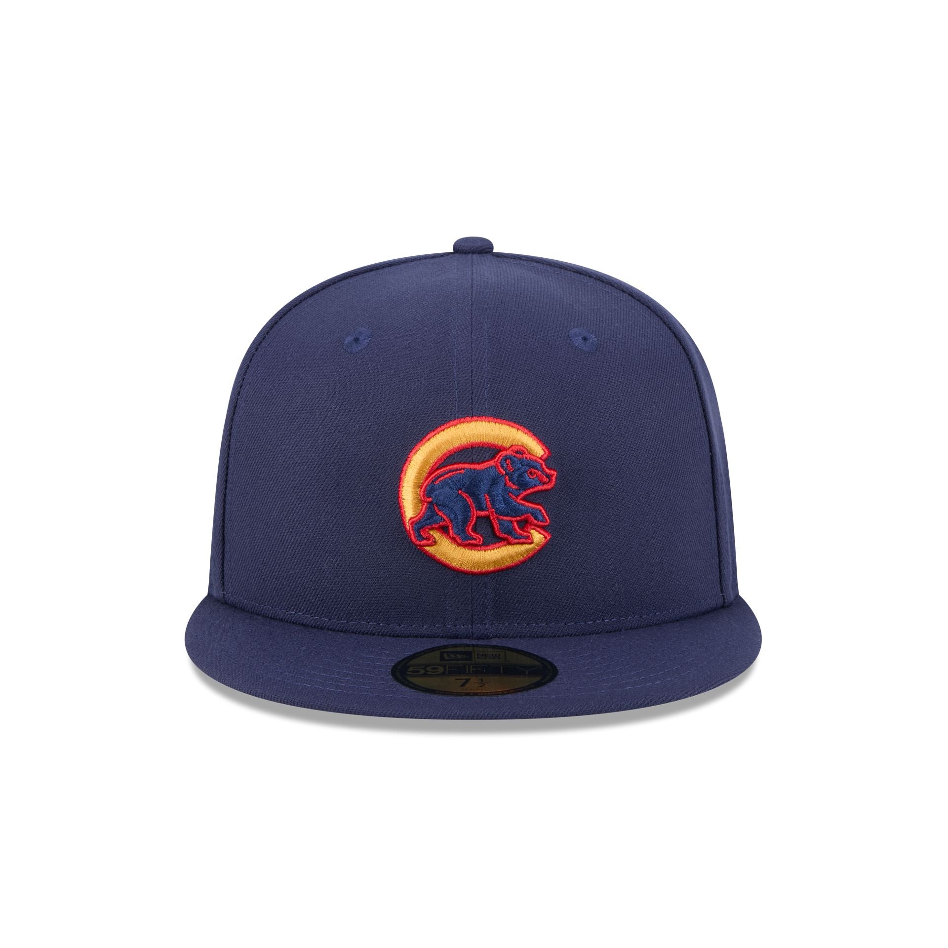 Chicago Cubs Blue Tartan 59FIFTY Fitted Hat、mySite、vikingsvslions