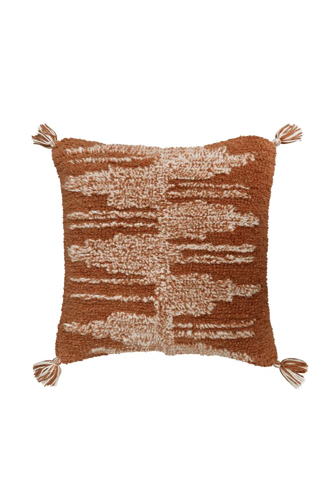 THROW PILLOW ZAGROS TERRACOTTA-MIX、mySite、gigharbornorthrealestate