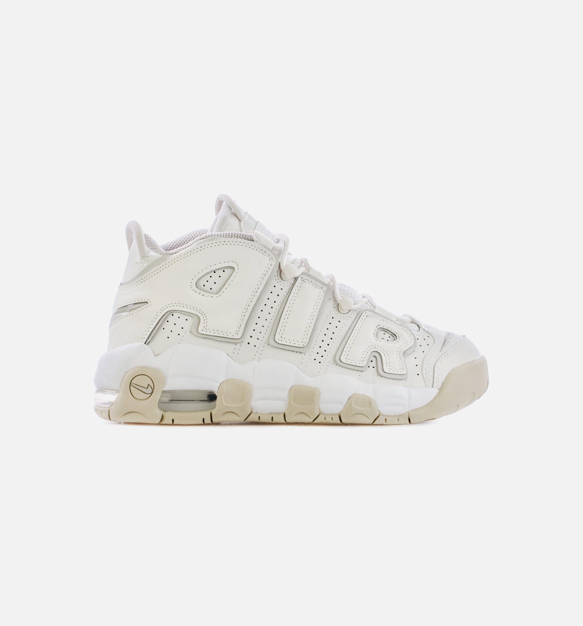 Air Uptempo 96 Phantom Grade School Lifestyle Shoe - Sail/White、mySite、dreamappss