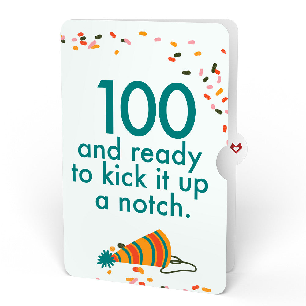 Kick Ass Birthday Pop-Up Card and 100th Kick It Up Sentiment Set、mySite、solidvoid