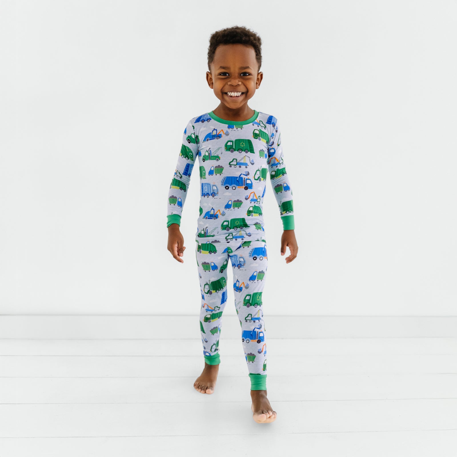 Clean Up Crew Two-Piece Pajama Set、mySite、g9winljtr