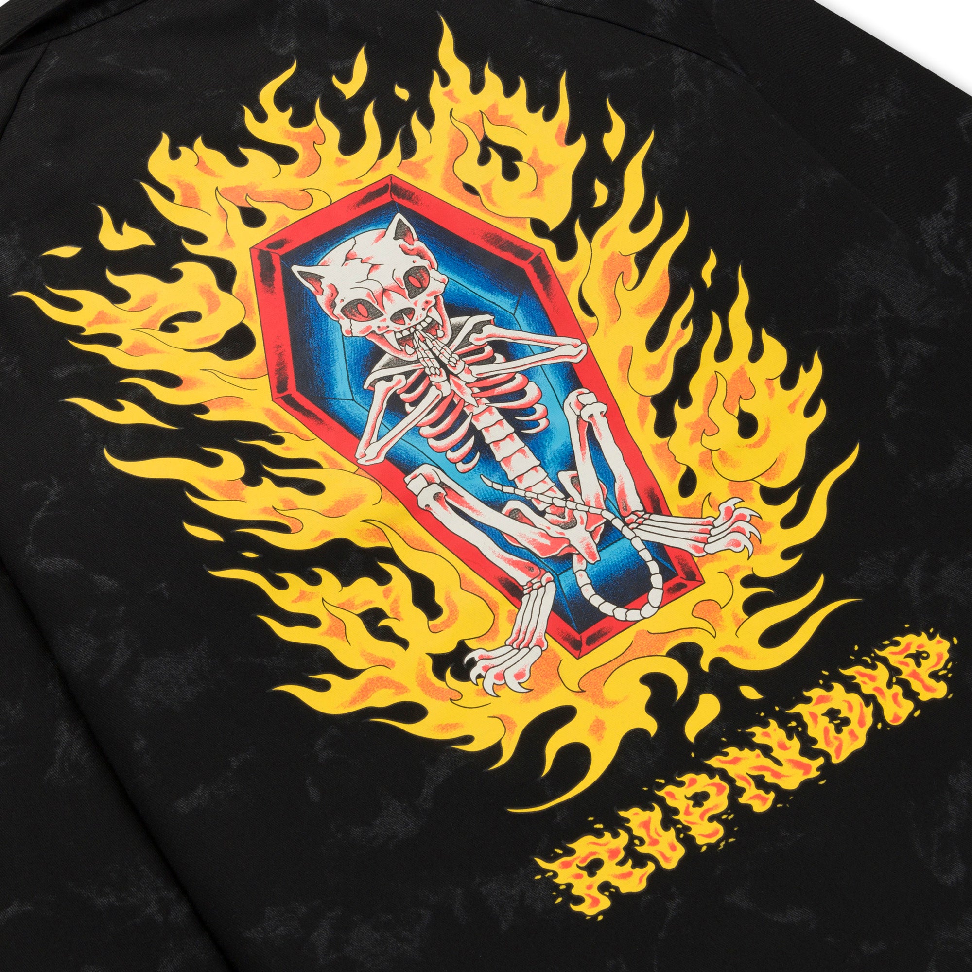  Burn In Heck Coaches Jacket (Black)、mySite、merchandisen