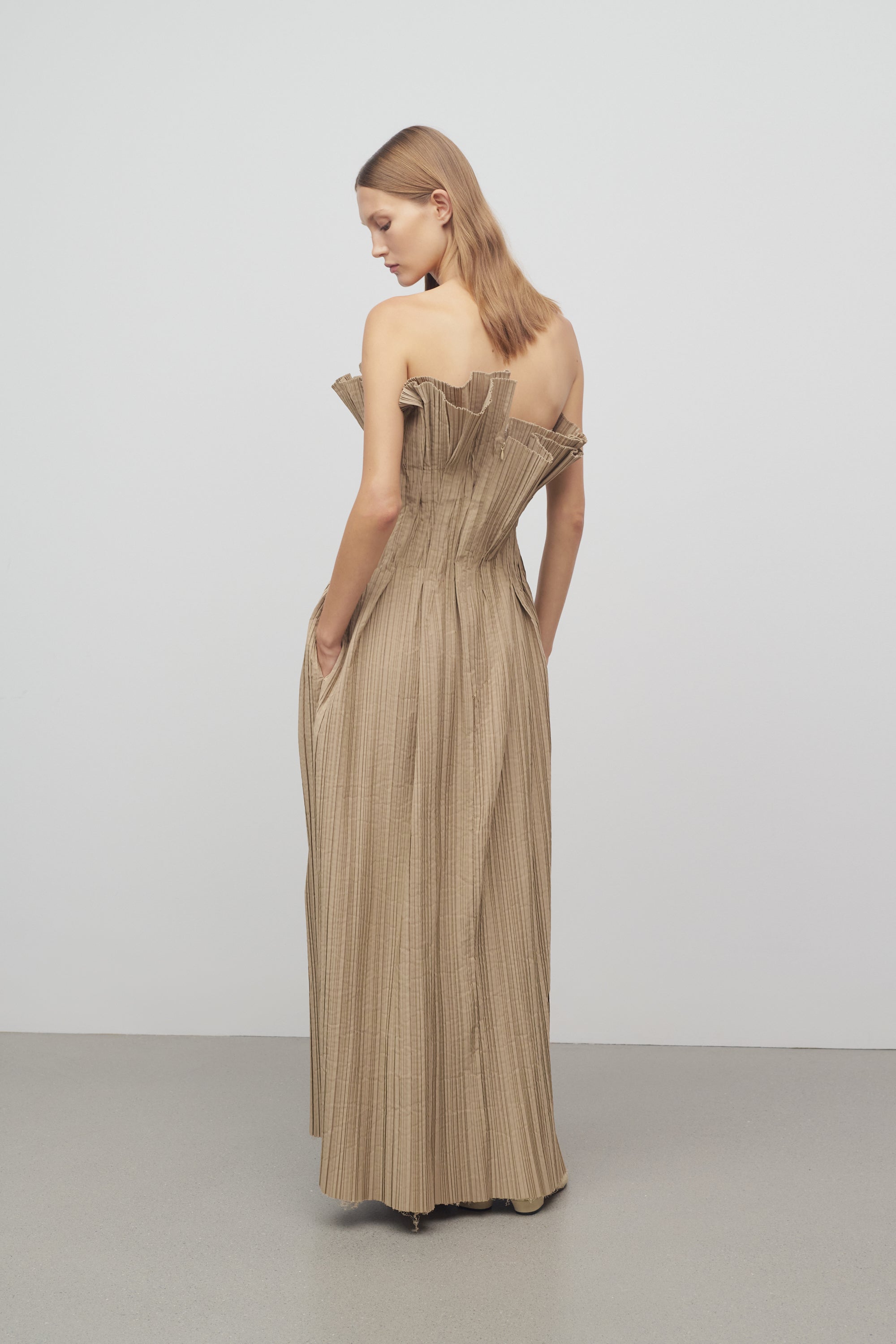 Cristel Dress in Cotton and Tulle、mySite、aoinhome