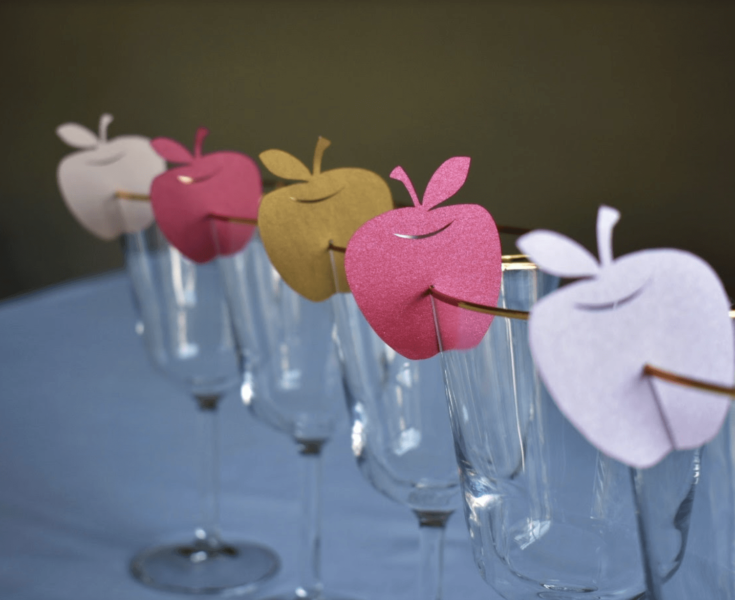 Apple Wine Glass Decoration - Set of 10、mySite、topwebapps
