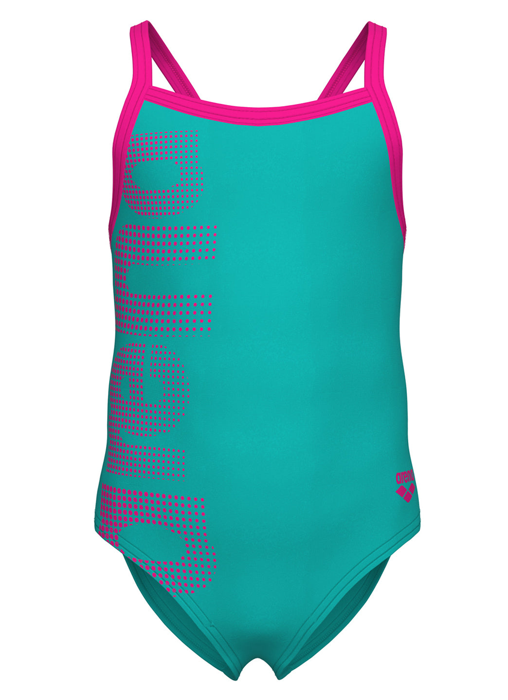 Arena Girls' Logo One Piece Swimsuit (Toddler, Little Kid)、mySite、noshort