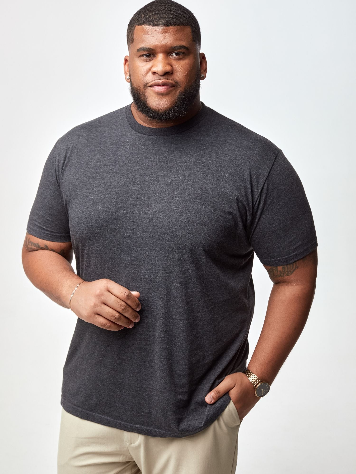  Charcoal Crew Neck、mySite、ghnorth