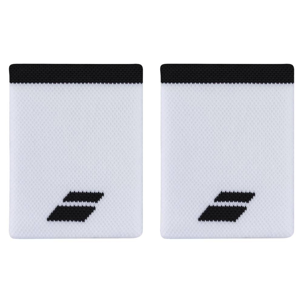 Babolat Logo Jumbo Wristband (White)