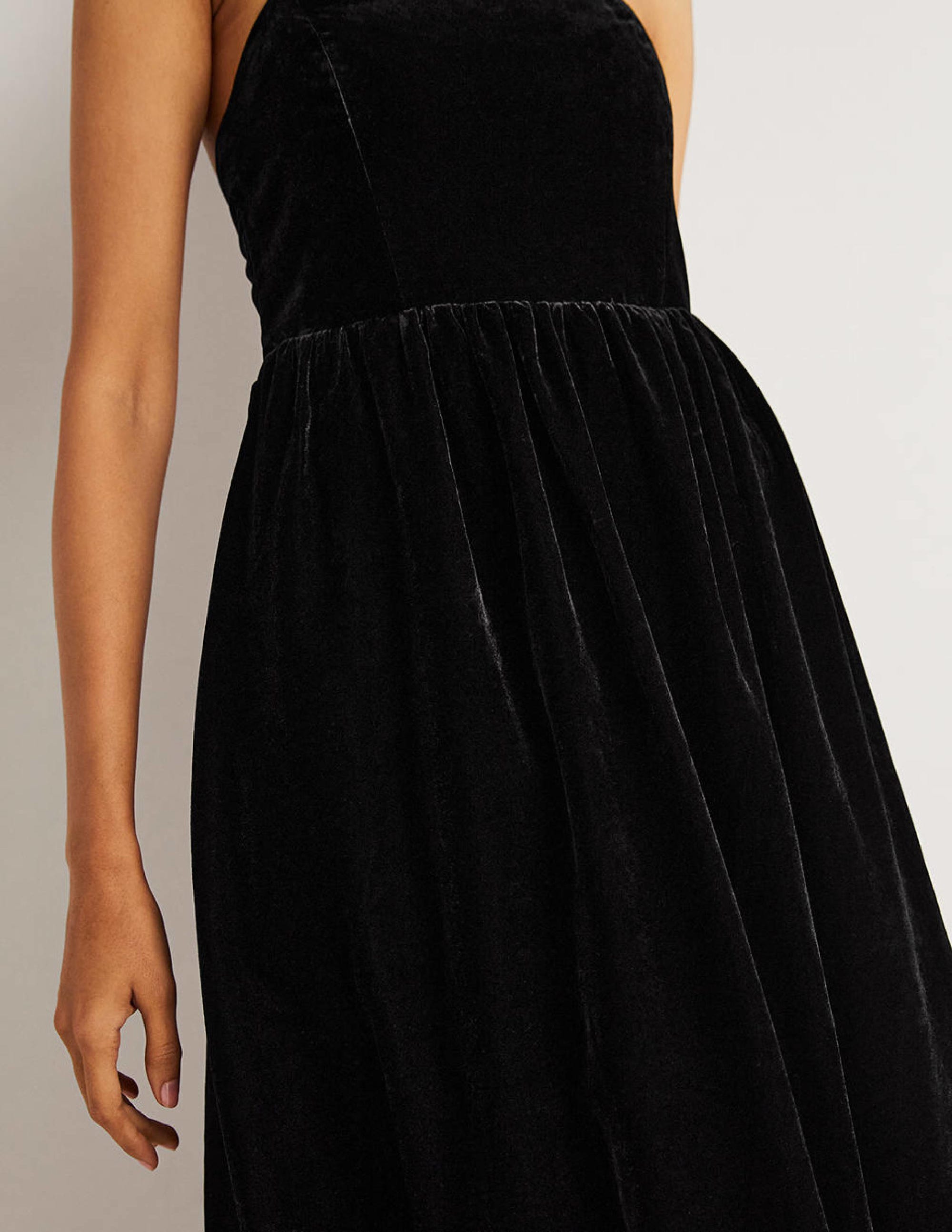  Strapless Velvet Dress-Black、mySite、ashleygrahame