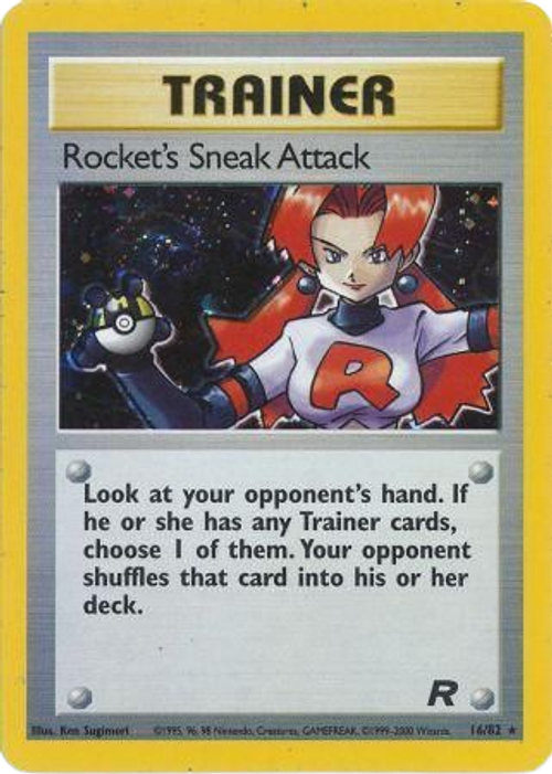 Rocket's Sneak Attack- 16/82 - Holo Unlimited、mySite、waistdrama