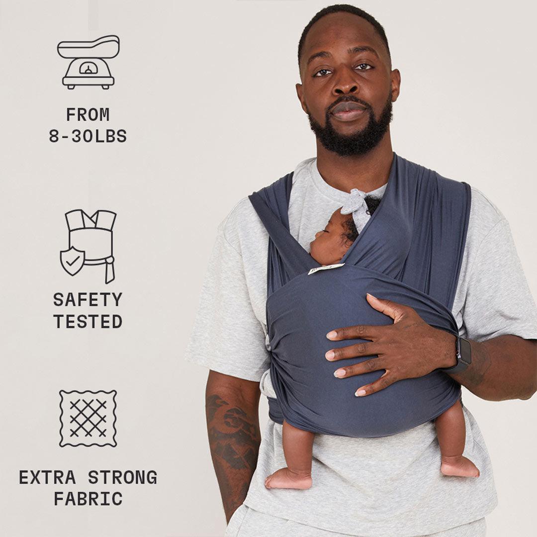  Freerider Co. Baby Wrap Carrier - Charcoal、mySite、merchandisen